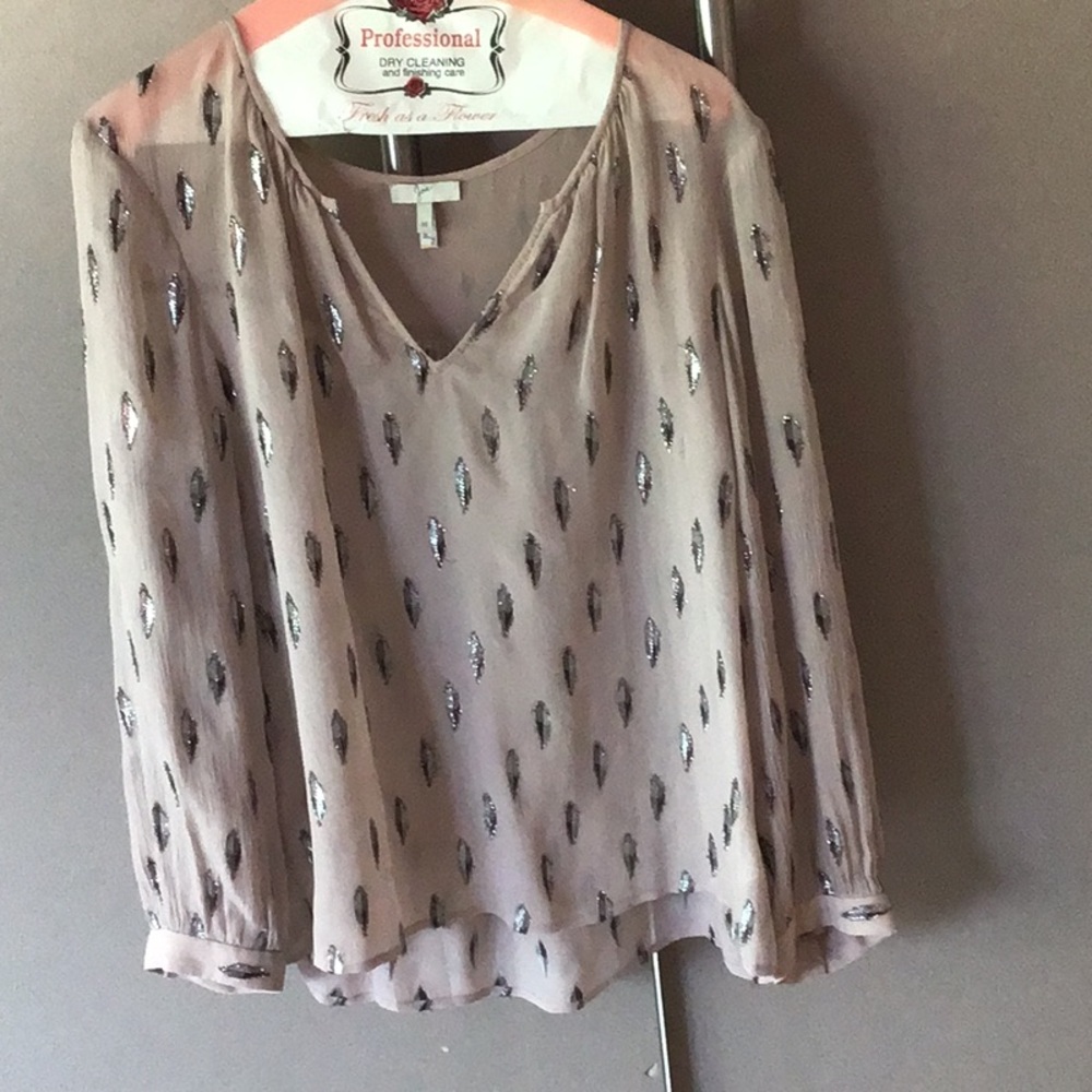 Women's Blouse with Sequin Detail